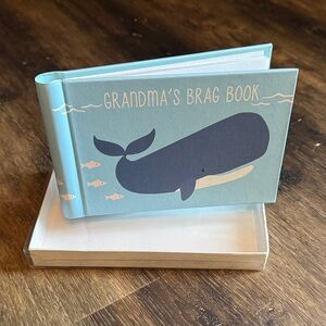Carter's Baby Light Blue Whale Grandma's Brag Book